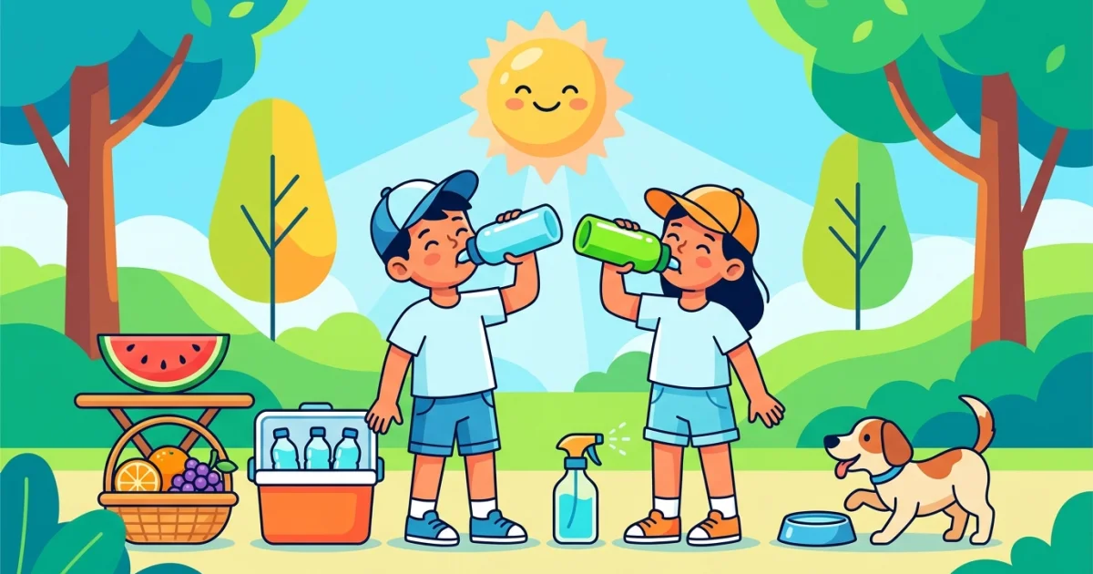 Cómo hidratar a los chicos durante el verano