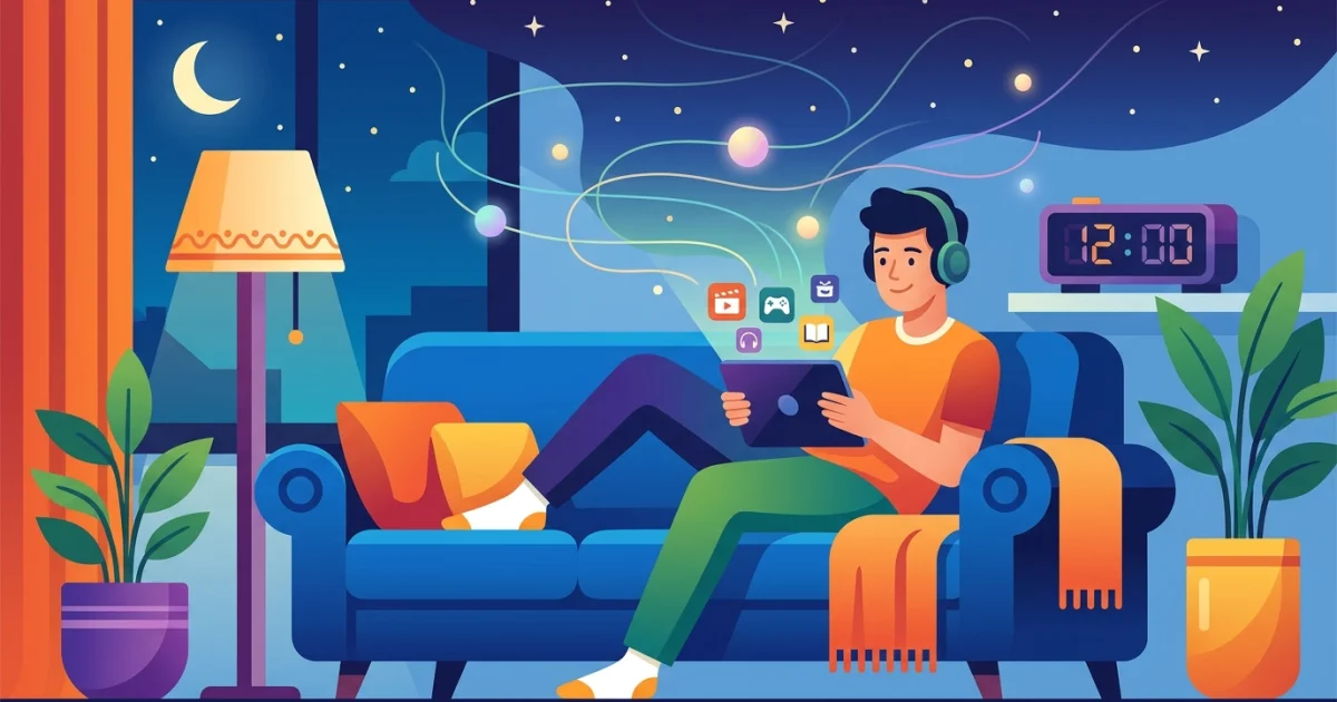 Ocio online después del trabajo: cómo descansar sin sobrecargar la mente