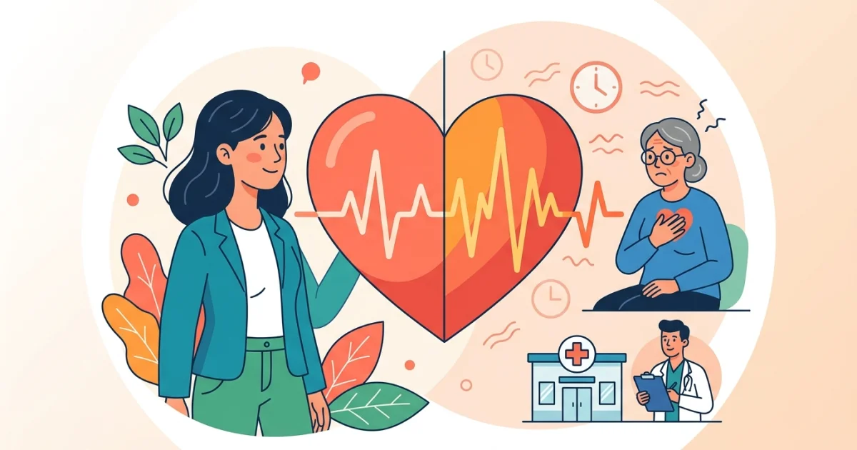 Palpitaciones: cuándo pueden ser normales y cuándo requieren atención médica